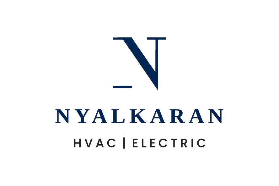Nyalkaran logo with stylized “N” monogram above bold uppercase wordmark.