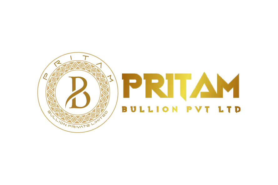 Pritam Bullion Pvt. Ltd. jewellery and bullion logo in gold with circular emblem