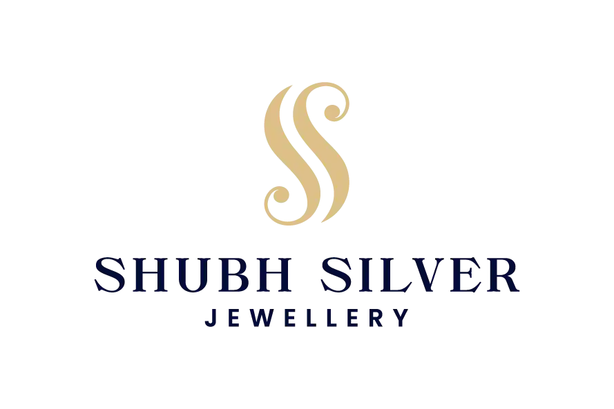 Shubh Silver Jewellery logo with gold S symbol and bold brand typography