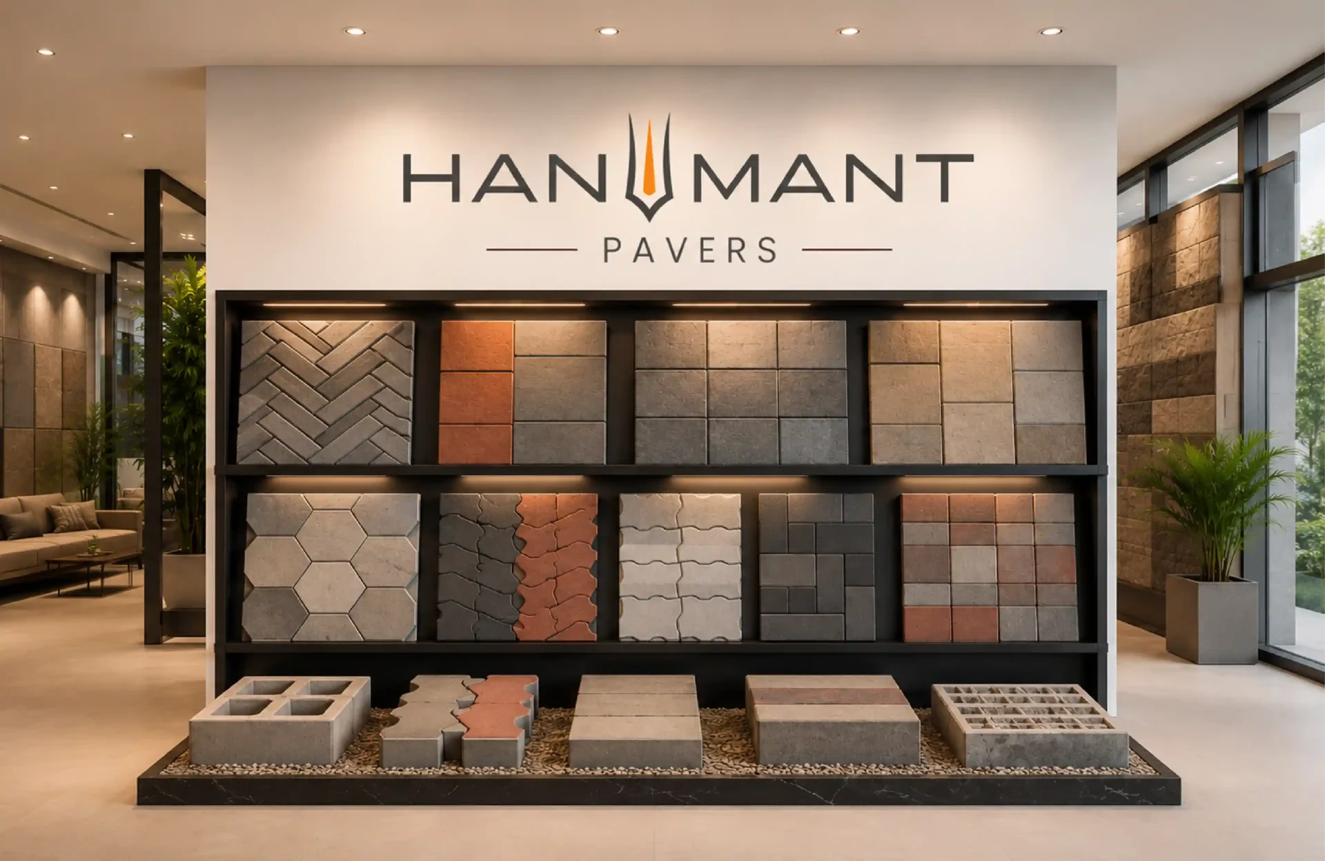 Hanumant Pavers | Brand Logo Design