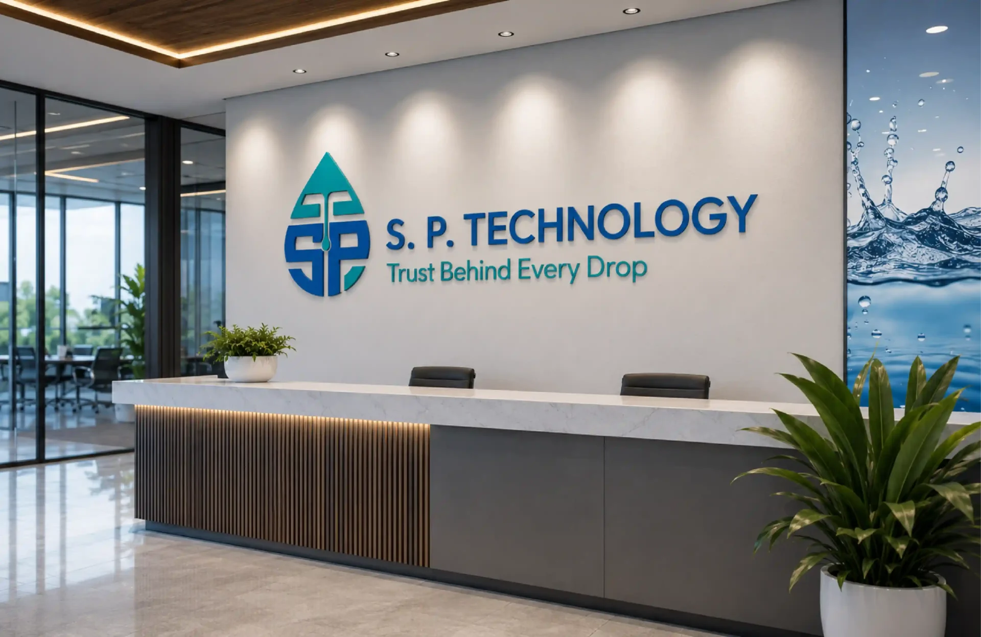 S. P. Technology | Brand Logo Design